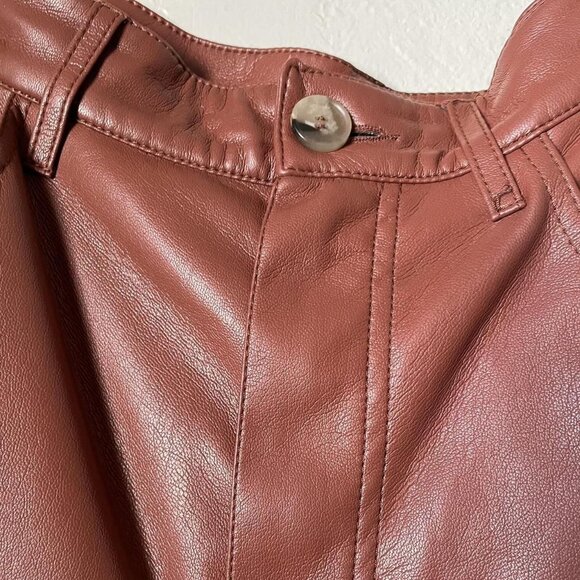 NANUSHKA - High-Rise Vegan Leather - Picture 3 of 6